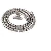 Fellowes CableZip Piso Tubo flexible para protección de cables Plata 1 pieza(s)