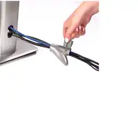Fellowes CableZip Piso Tubo flexible para protección de cables Plata 1 pieza(s)
