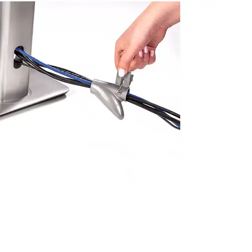 Fellowes CableZip Piso Tubo flexible para protección de cables Plata 1 pieza(s)
