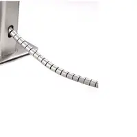 Fellowes CableZip Piso Tubo flexible para protección de cables Plata 1 pieza(s)