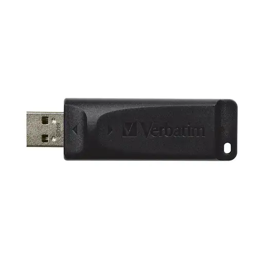 Verbatim Slider - Unidad USB de 64 GB - Negro