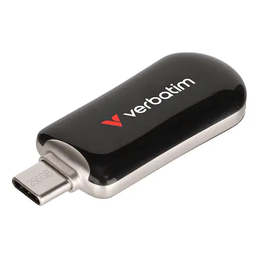 Verbatim 30226 unidad flash USB 256 GB USB Tipo C 3.2 Gen 1 (3.1 Gen 1) Negro