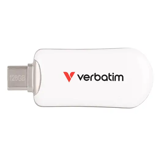Verbatim 30229 unidad flash USB 128 GB USB Tipo C 3.2 Gen 1 (3.1 Gen 1) Blanco