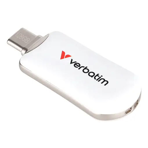 Verbatim 30229 unidad flash USB 128 GB USB Tipo C 3.2 Gen 1 (3.1 Gen 1) Blanco