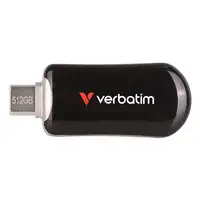 Verbatim 30227 unidad flash USB 512 GB USB Tipo C 3.2 Gen 1 (3.1 Gen 1) Negro