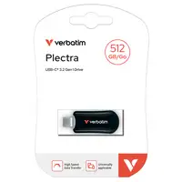 Verbatim 30227 unidad flash USB 512 GB USB Tipo C 3.2 Gen 1 (3.1 Gen 1) Negro