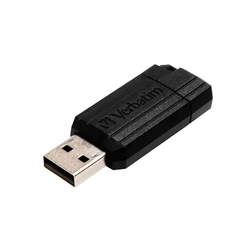 Verbatim PinStripe - Unidad USB de 16 GB - Negro