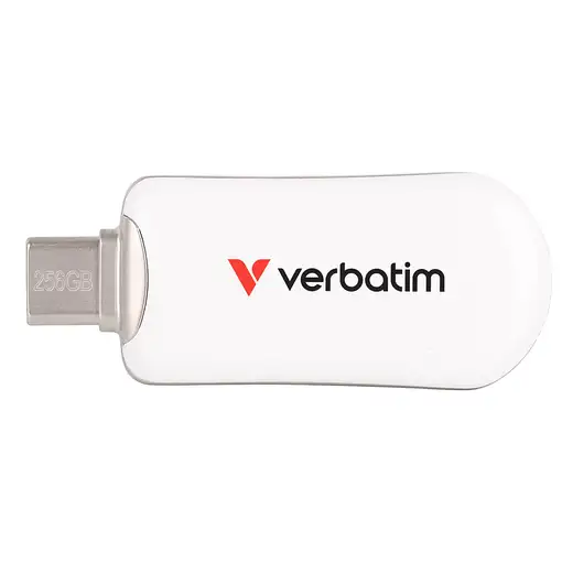 Verbatim 30230 unidad flash USB 256 GB USB Tipo C 3.2 Gen 1 (3.1 Gen 1) Blanco