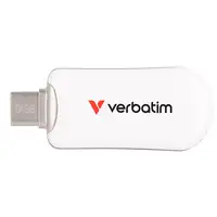 Verbatim 30228 unidad flash USB 64 GB USB Tipo C 3.2 Gen 1 (3.1 Gen 1) Blanco