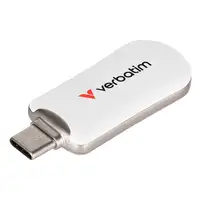 Verbatim 30228 unidad flash USB 64 GB USB Tipo C 3.2 Gen 1 (3.1 Gen 1) Blanco