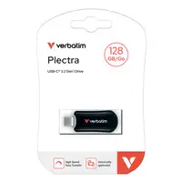 Verbatim 30225 unidad flash USB 128 GB USB Tipo C 3.2 Gen 1 (3.1 Gen 1) Negro