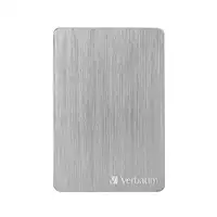 Verbatim Disco duro portátil Store 'n' Go ALU Slim 2 TB Plata
