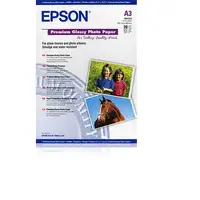 Epson Premium Glossy Photo Paper, DIN A3, 255 g/m², 20 hojas