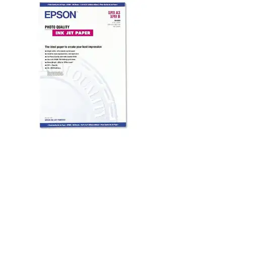 Epson Photo Quality Ink Jet Paper, DIN A3+, 102 g/m², 100 hojas