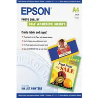 Epson Self-Adhesive Photo Paper - A4 - 10 hojas