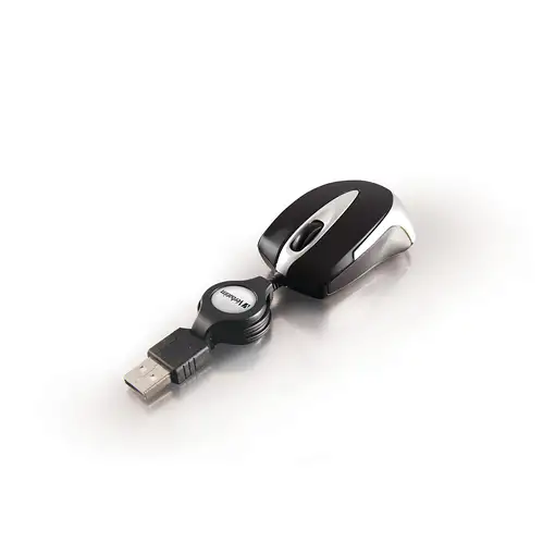 Verbatim Ratón óptico de viaje Go Mini: Negro