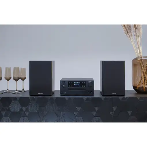 Kenwood Electronics M-925DAB-B sistema de audio para el hogar Microcadena de músic