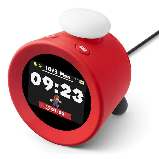Nintendo 10013963 despertador Reloj despertador digital Rojo