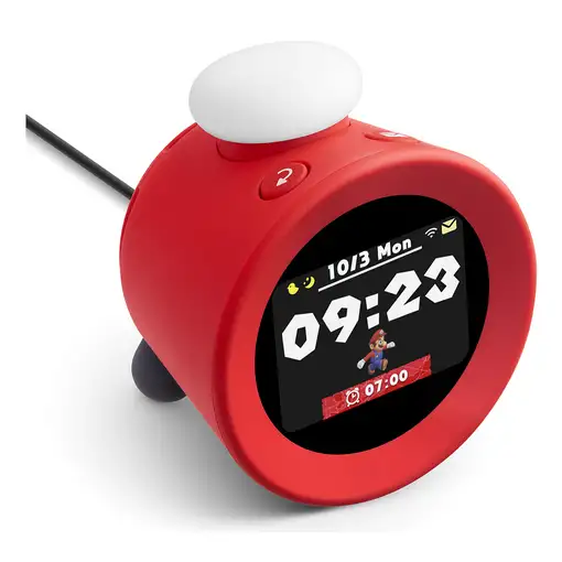 Nintendo 10013963 despertador Reloj despertador digital Rojo
