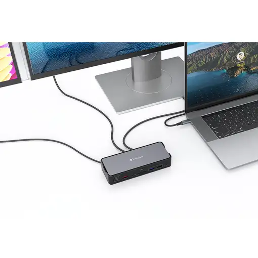 Verbatim CDS-15 Alámbrico USB 3.2 Gen 1 (3.1 Gen 1) Type-C Negro, Gris