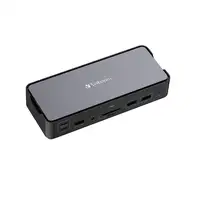Verbatim CDS-15 Alámbrico USB 3.2 Gen 1 (3.1 Gen 1) Type-C Negro, Gris