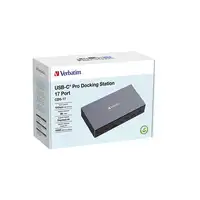 Verbatim CDS-17 Alámbrico USB 3.2 Gen 1 (3.1 Gen 1) Type-C Negro, Gris