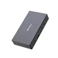 Verbatim CDS-17 Alámbrico USB 3.2 Gen 1 (3.1 Gen 1) Type-C Negro, Gris