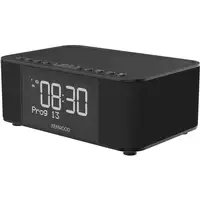 Kenwood Electronics CR-ST40DAB-B Reloj Digital Negro