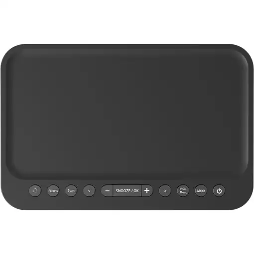 Kenwood Electronics CR-ST40DAB-B Reloj Digital Negro