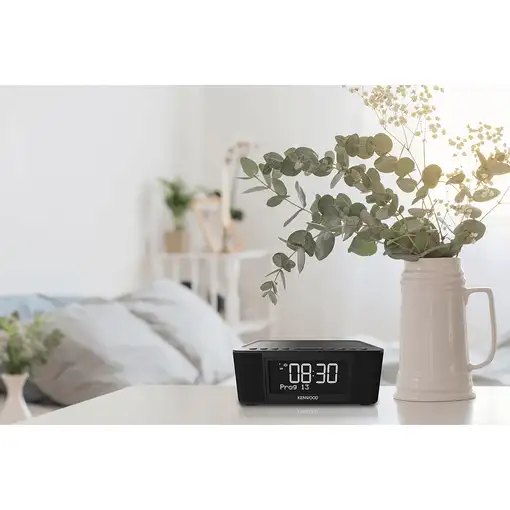 Kenwood Electronics CR-ST40DAB-B Reloj Digital Negro