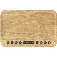Kenwood Electronics CR-ST40DAB-M Reloj Digital Beige, Negro, Madera