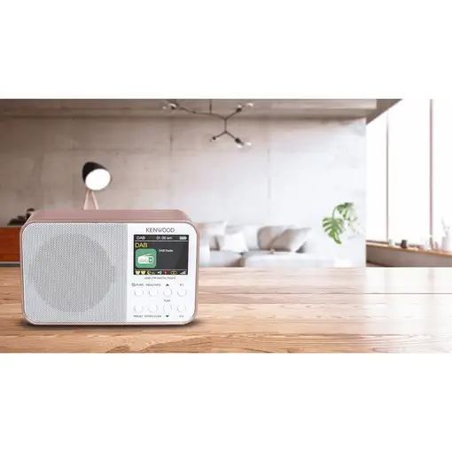 Kenwood CR-M30DAB-R radio Portátil Digital Oro rosa