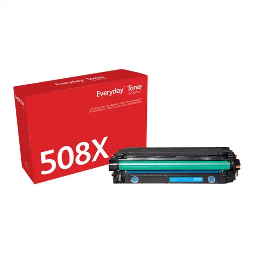 Everyday El tóner ™ Cian de Xerox es compatible con HP 508X (CF361X), Capacidad al
