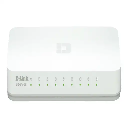 D-Link GO-SW-8E/E switch No administrado Fast Ethernet (10/100) Blanco