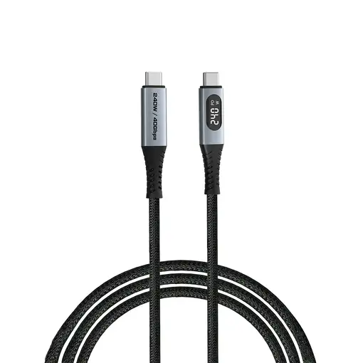 Verbatim 31849 cable USB USB4 Gen 2x2 1,2 m USB C Negro