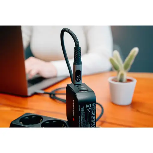 Verbatim 31849 cable USB USB4 Gen 2x2 1,2 m USB C Negro