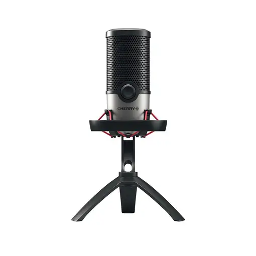 CHERRY UM 6.0 ADVANCED Negro, Plata Micrófono de superficie para mesa