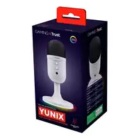 Trust GXT 234P Yunix Blanco Micrófono de superficie para mesa