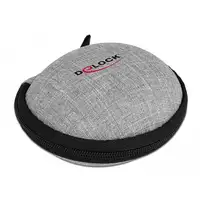 DeLOCK Funda protectora para auriculares intrauditivos