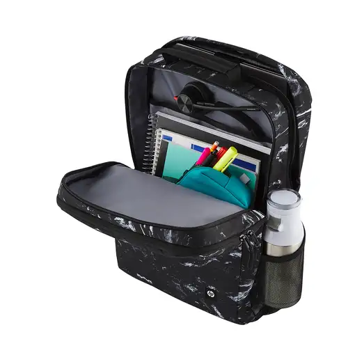 HP Mochila Campus XL con patrón de mármol