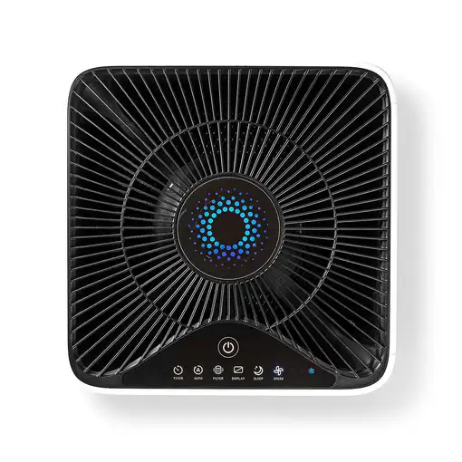 Nedis AIPU300CWT purificador de aire 45 m² 54 dB 35 W Negro, Blanco