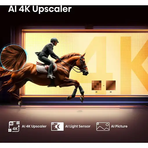 Hisense 43E77Q 109,2 cm (43'') 4K Ultra HD Smart TV Wifi Negro