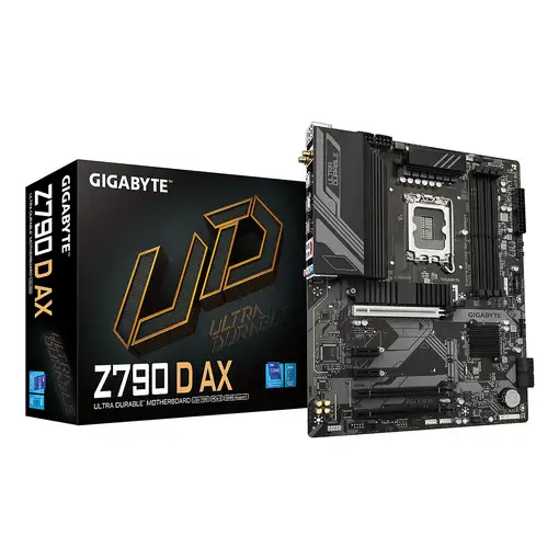GIGABYTE Z790 D AX Placa base - Soporta CPUs Intel Core de 14ª generación, VRM dig