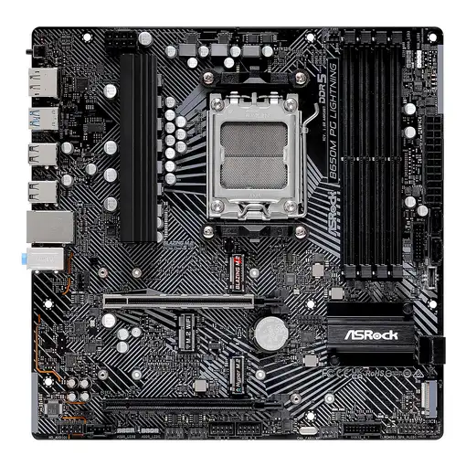 Asrock B650M PG Lightning AMD B650 Zócalo AM5 micro ATX