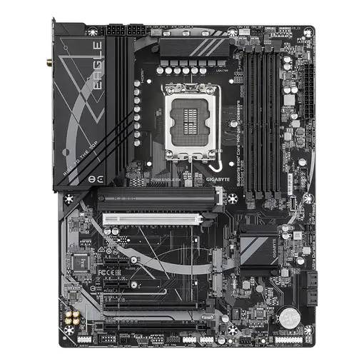 GIGABYTE Z790 EAGLE AX Placa base - Soporta CPUs Intel Core de 14ª generación, VRM