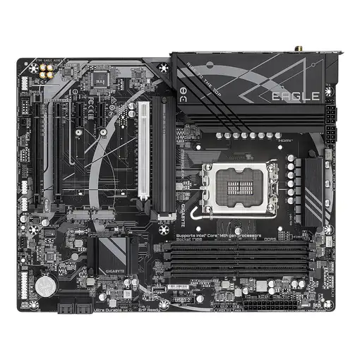 GIGABYTE Z790 EAGLE AX Placa base - Soporta CPUs Intel Core de 14ª generación, VRM