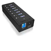ICY BOX IB-AC618 USB 3.2 Gen 1 (3.1 Gen 1) Type-B 5000 Mbit/s Negro