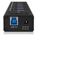 ICY BOX IB-AC618 USB 3.2 Gen 1 (3.1 Gen 1) Type-B 5000 Mbit/s Negro
