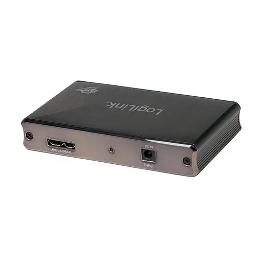 LogiLink UA0282 hub de interfaz USB 3.2 Gen 1 (3.1 Gen 1) Micro-B 5000 Mbit/s Negr