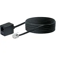 Schwaiger 10m RJ-11 - RJ-11 Negro